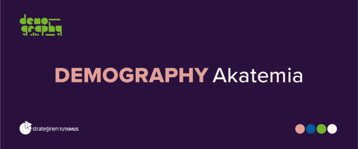 DEMOGRAPHY Akatemia -banneri.
